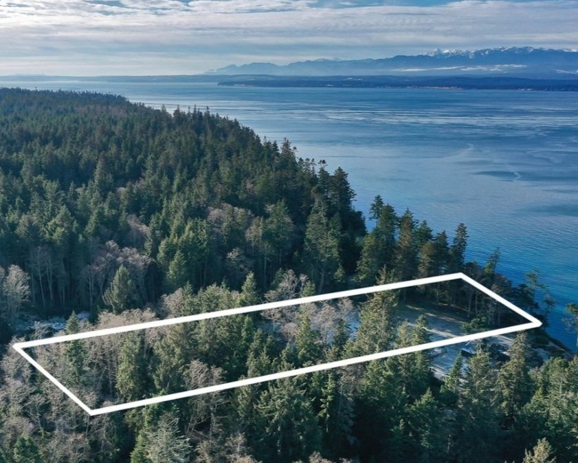 Our first view of the property